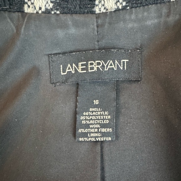 Lane Bryant Houndstooth Jacket. Women’s size 16. - Picture 4 of 10